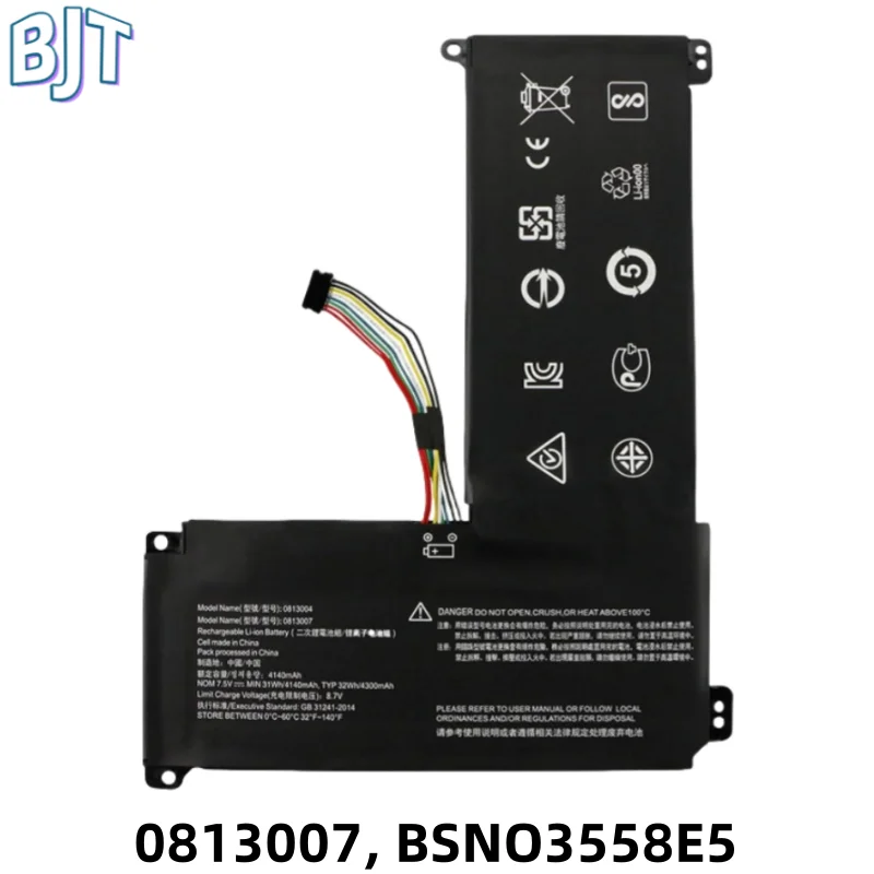 New 7.5V 31Wh 0813007 Laptop Battery For Lenovo Ideapad 120S 120S-14IAP 81A500GBGE 81A50072GE 5B10P23779 BSNO3558E5 4Cell
New 7.5V 31Wh 0813007 Laptop Battery For Lenovo Ideapad 120S 120S-14IAP 81A500GBGE 81A50072GE 5B10P23779 BSNO3558E5 4Cell
