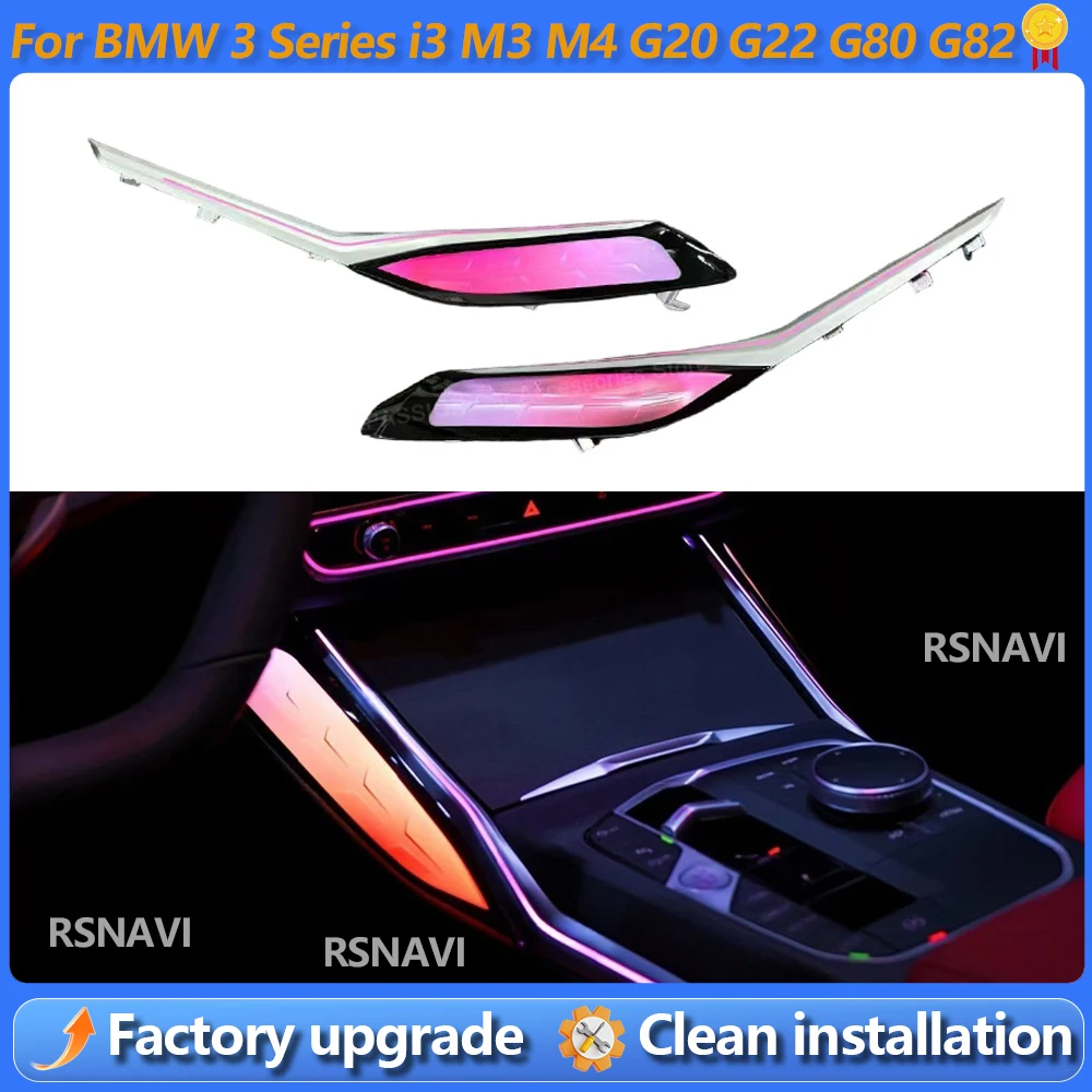 Crystal Center Console Saddle ambient Light For BMW 3 Series i3 M3 M4 G20 G22 G80 G82 LED Ambient Lighting
Crystal Center Console Saddle ambient Light For BMW 3 Series i3 M3 M4 G20 G22 G80 G82 LED Ambient Lighting