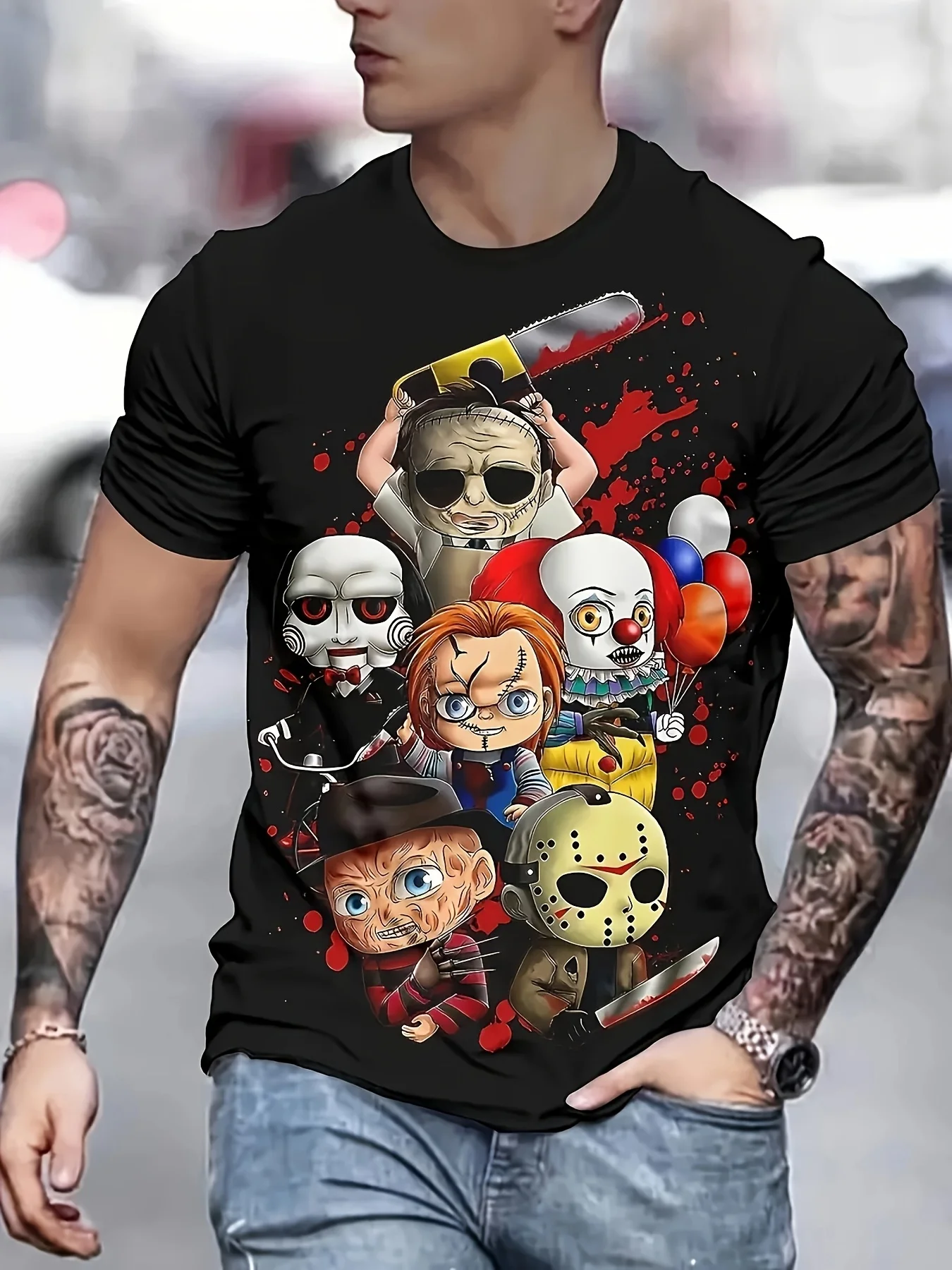 Adults and Kids Casual Graphic T-Shirts with Bright Digital Prints Pop Culture Design Crew Neck T-Shirts for Casual Wear
Adults and Kids Casual Graphic T-Shirts with Bright Digital Prints Pop Culture Design Crew Neck T-Shirts for Casual Wear