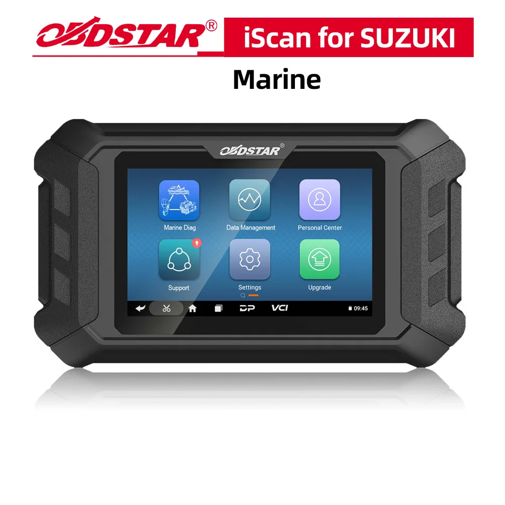 OBDSTAR iScan for SUZUKI Marine Diagnostic Tablet Code Reading Code Clearing Data Flow Action Test for 1998 -2022 SUZUKI Outboar
OBDSTAR iScan for SUZUKI Marine Diagnostic Tablet Code Reading Code Clearing Data Flow Action Test for 1998 -2022 SUZUKI Outboar
