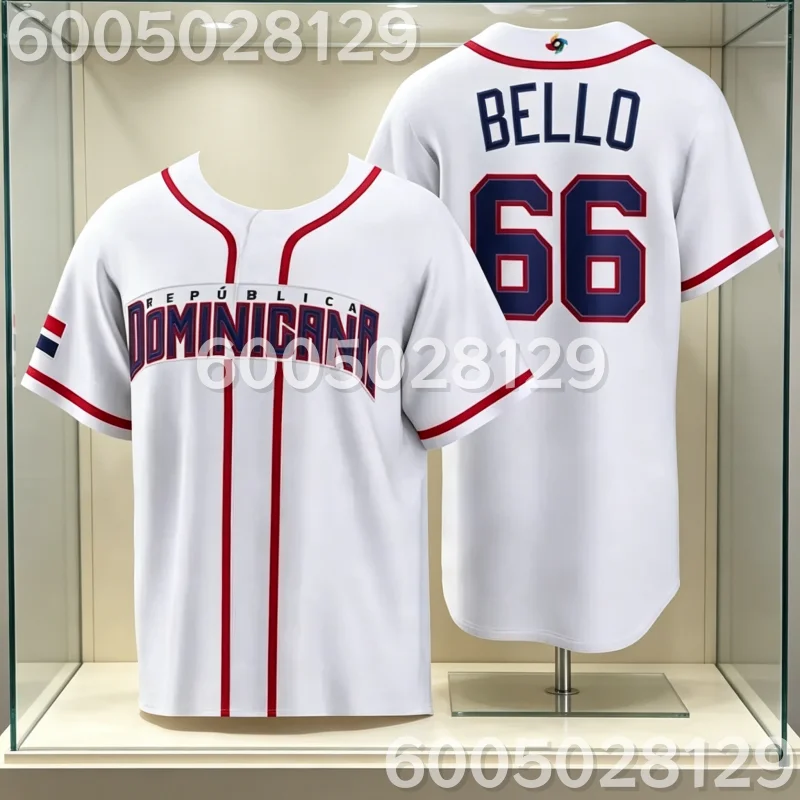 2026 3d Printing Dominican Republic Baseball Jersey 22 Soto Tatis Jr Guerrero Jr Men's WBC National Team Sports Family Kids Tees
2026 3d Printing Dominican Republic Baseball Jersey 22 Soto Tatis Jr Guerrero Jr Men's WBC National Team Sports Family Kids Tees