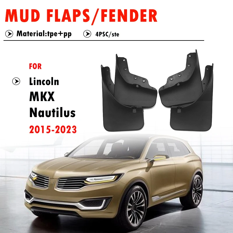 For Lincoln MKX Nautilus Mudguard Fender Mud Flap Guards Splash Mudflaps Car Accessories 4pcs 2015 2016 2017 2018 2019 2020 2021
For Lincoln MKX Nautilus Mudguard Fender Mud Flap Guards Splash Mudflaps Car Accessories 4pcs 2015 2016 2017 2018 2019 2020 2021