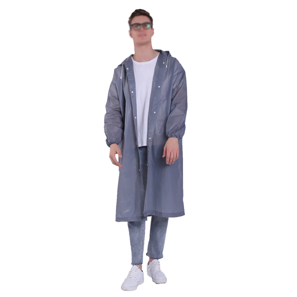 1pcs Eva Eco-Friendly Raincoat Grey Reusable Waterproof Adult Rain Poncho Lightweight Portable For Outdoor Hiking Camping Travel
1pcs Eva Eco-Friendly Raincoat Grey Reusable Waterproof Adult Rain Poncho Lightweight Portable For Outdoor Hiking Camping Travel