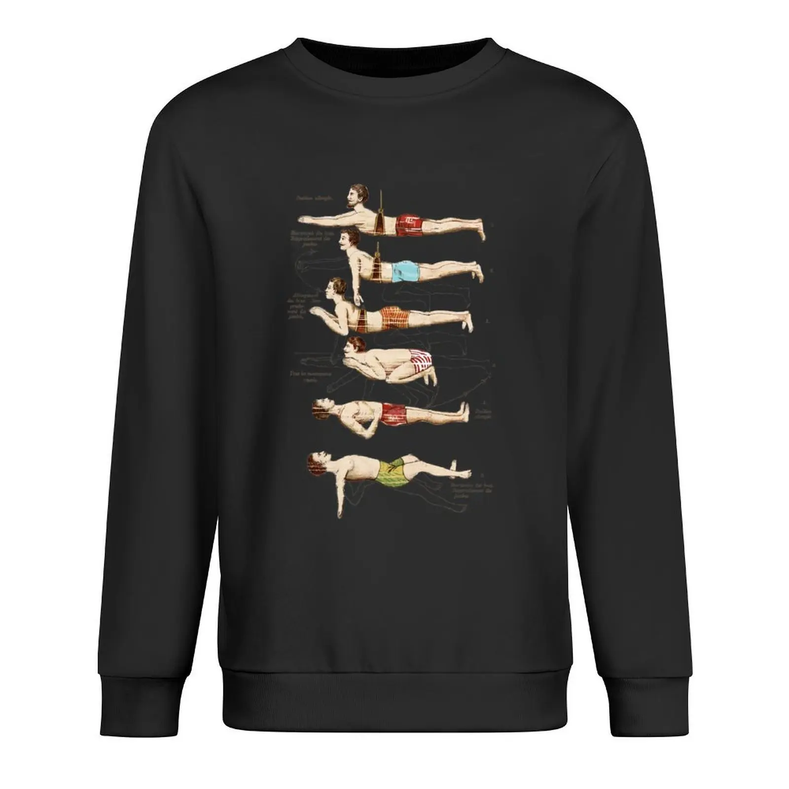 Learning to Swim Vintage French Swimmers Pullover men's autumn clothes anime clothing men wear winter man sweatshirt
Learning to Swim Vintage French Swimmers Pullover men's autumn clothes anime clothing men wear winter man sweatshirt