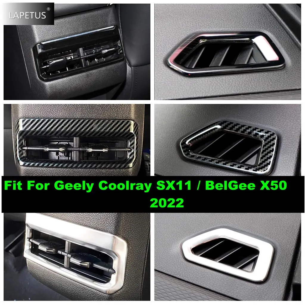 Car Dashboard Air Conditioning AC Outlet Vent Decor Sticker Cover Trim Accessories For Geely Coolray SX11 / BelGee X50 2022 2023
Car Dashboard Air Conditioning AC Outlet Vent Decor Sticker Cover Trim Accessories For Geely Coolray SX11 / BelGee X50 2022 2023