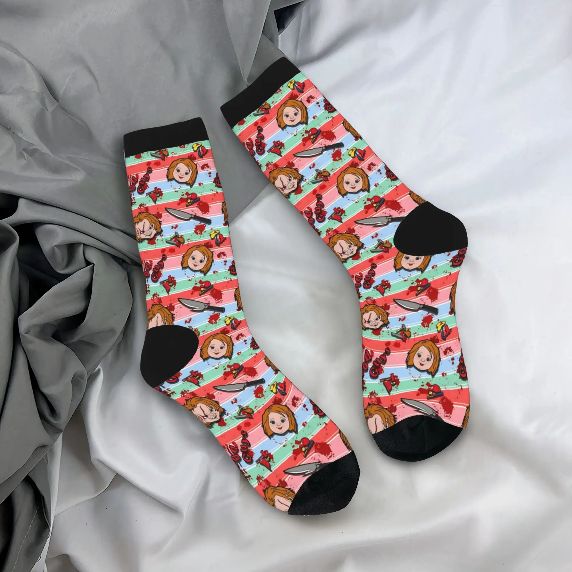 Good Guys Child Doll Chucky Cowboy Socks Non Slip Stockings Men's Quality Cycling Socks Spring Fashion Design Socks
Good Guys Child Doll Chucky Cowboy Socks Non Slip Stockings Men's Quality Cycling Socks Spring Fashion Design Socks