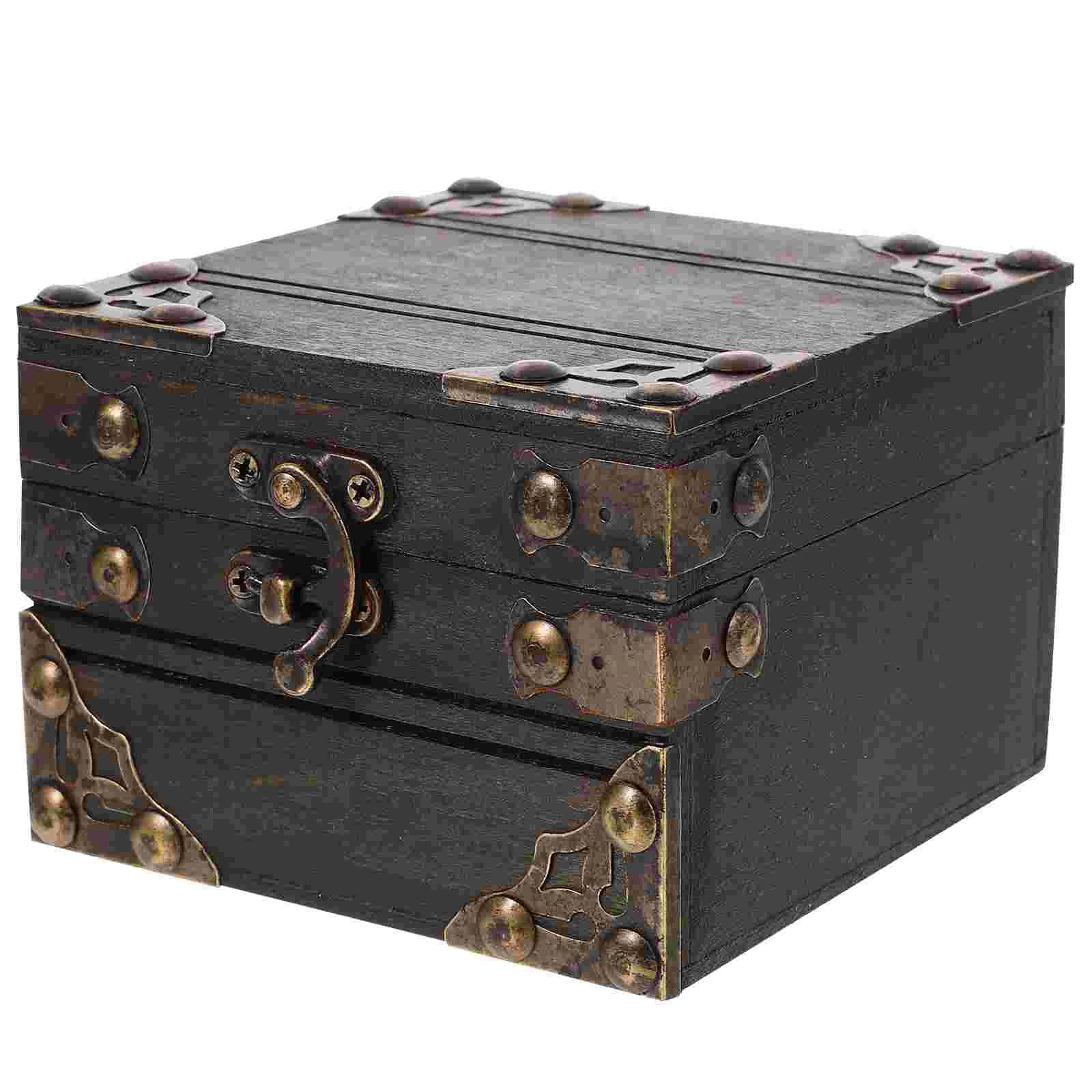 Plush Retro Storage Box Escape Room Treasure Prop Necklace Earrings Jewelry Gift Packaging Chest Wooden Case
Plush Retro Storage Box Escape Room Treasure Prop Necklace Earrings Jewelry Gift Packaging Chest Wooden Case
