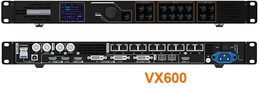 Система управления NovaStar VX600 Профессиональный контроллер видеопроцессора со светодиодным экраном
Система управления NovaStar VX600 Профессиональный контроллер видеопроцессора со светодиодным экраном