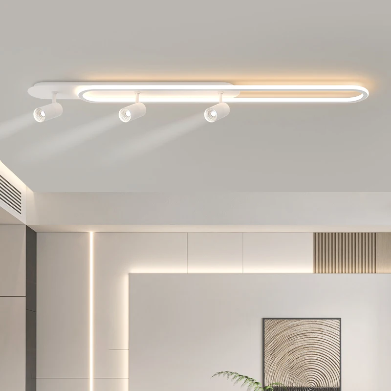 Clear Simple White LED Ceiling Light Home Long Strip Bright Lamp For Bedroom Living Room Aisle Balcony Background Wall Spotlight
Clear Simple White LED Ceiling Light Home Long Strip Bright Lamp For Bedroom Living Room Aisle Balcony Background Wall Spotlight