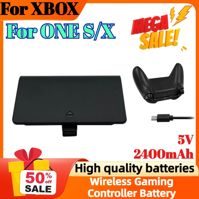 Перезаряжаемая батарея 5 В, 2400 мАч для геймпада XBOX ONE S/X, беспроводной контроллер, аккумулятор для джойстика
Перезаряжаемая батарея 5 В, 2400 мАч для геймпада XBOX ONE S/X, беспроводной контроллер, аккумулятор для джойстика