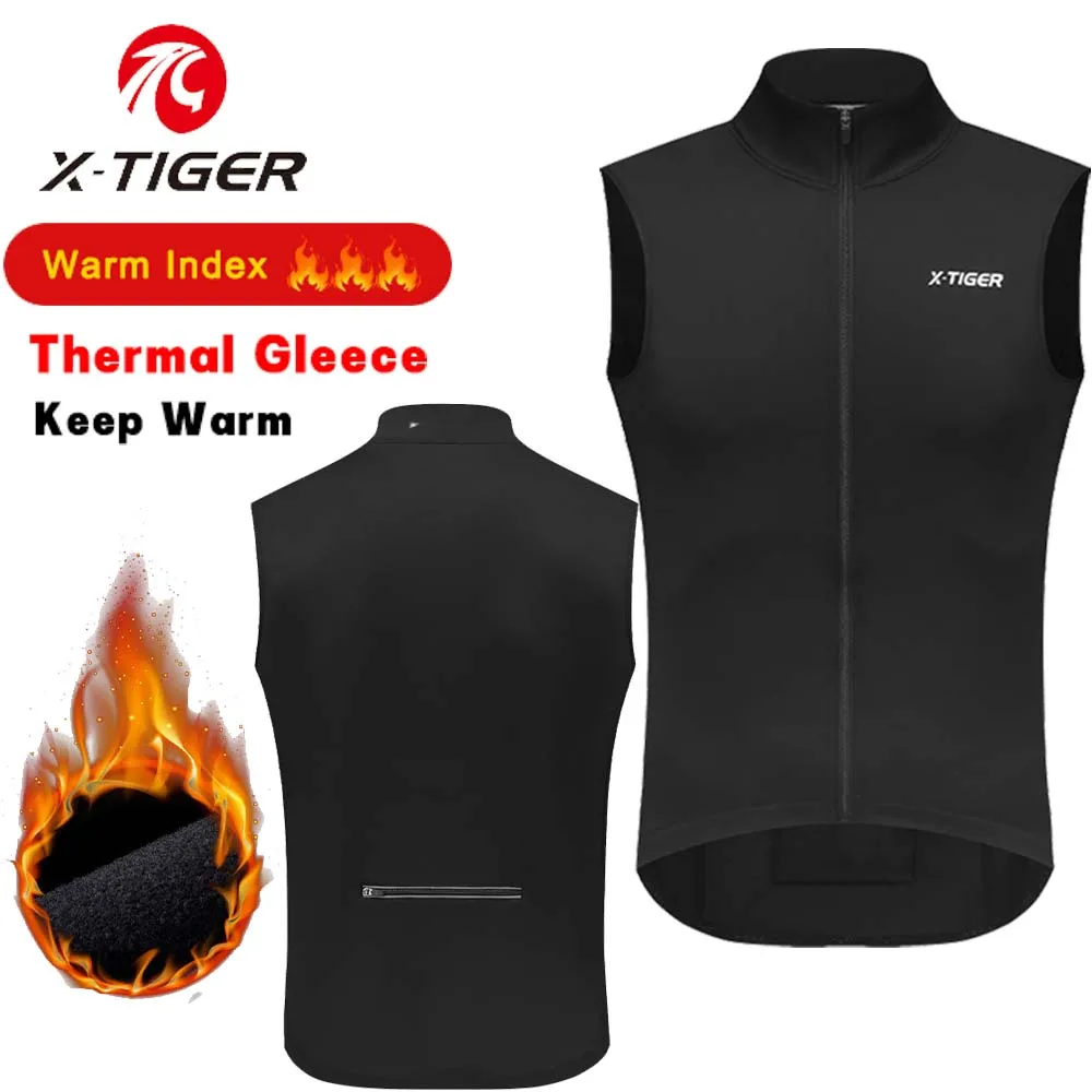 X-TIGER Thermal Winter Cycling Jacket with Back Pocket MTB Bike Coat Bicycle Coat Sleeveless Clothing Cycling Jersey Ciclismo
X-TIGER Thermal Winter Cycling Jacket with Back Pocket MTB Bike Coat Bicycle Coat Sleeveless Clothing Cycling Jersey Ciclismo