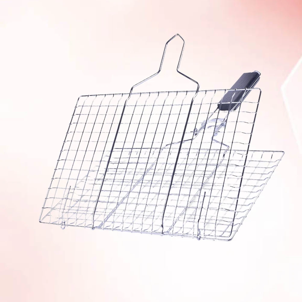 1pc Removable Barbecue Wire Net Foldable Stainless Steel Grill Outdoor BBQ Supplies Thickened Nonstick Grilling Tool
1pc Removable Barbecue Wire Net Foldable Stainless Steel Grill Outdoor BBQ Supplies Thickened Nonstick Grilling Tool