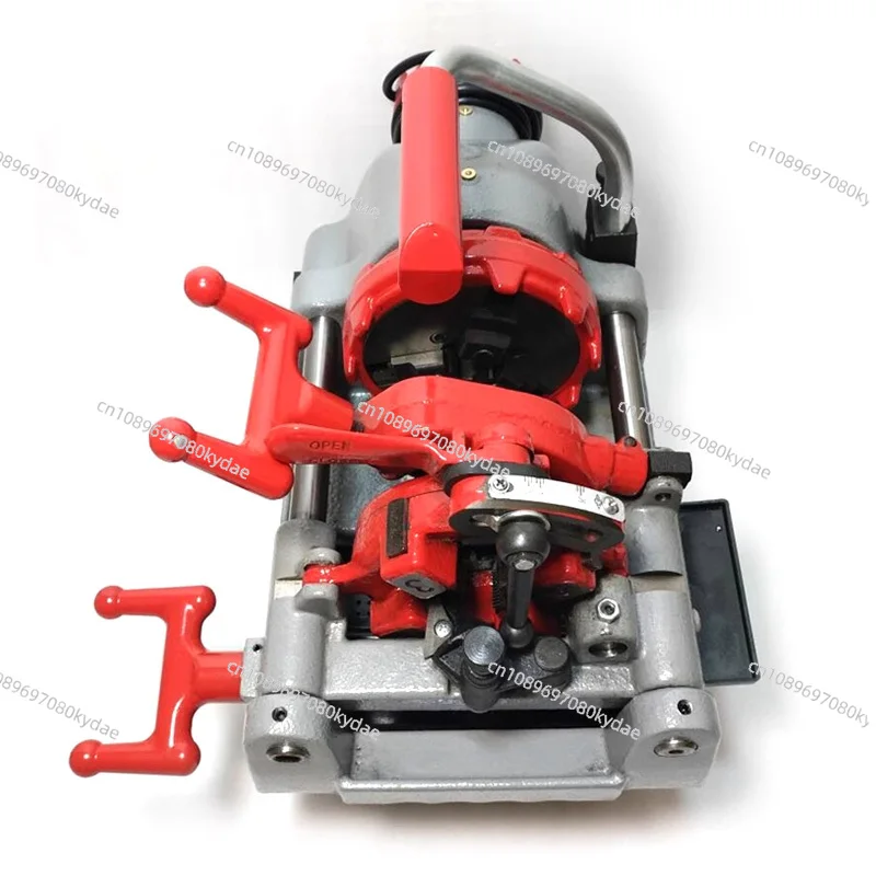 Z1T-N25 Portable Electric Pipe Threader 4&6 Points Metal Tube Thread Processing Power Tool