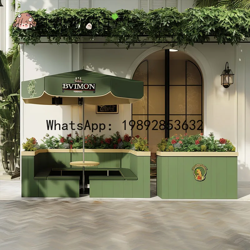 B3 outdoor commercial street card seat flower box table and chair flower bed planting box courtyard flower slot
B3 outdoor commercial street card seat flower box table and chair flower bed planting box courtyard flower slot