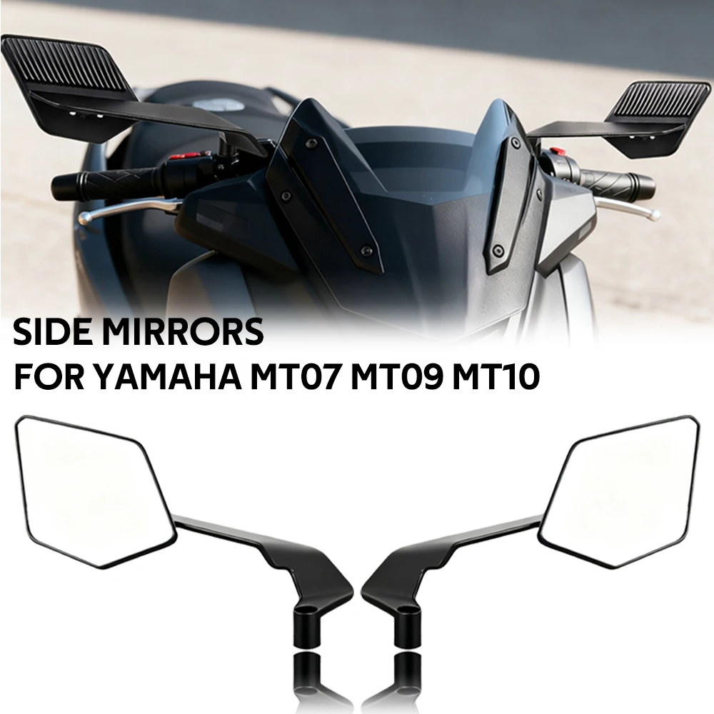Боковые зеркала для мотоцикла YAMAHA MT 07 MT07 MT 09 MT09 SP MT 10 MT10 SP, комплекты зеркал заднего вида с регулируемым ветровым крылом
Боковые зеркала для мотоцикла YAMAHA MT 07 MT07 MT 09 MT09 SP MT 10 MT10 SP, комплекты зеркал заднего вида с регулируемым ветровым крылом