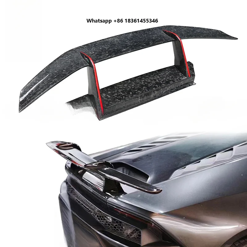 Forged Dry Carbon Fiber Rear Trunk Spoiler Wing FOR Huracan LP580 LP610 LP640 EVO
Forged Dry Carbon Fiber Rear Trunk Spoiler Wing FOR Huracan LP580 LP610 LP640 EVO