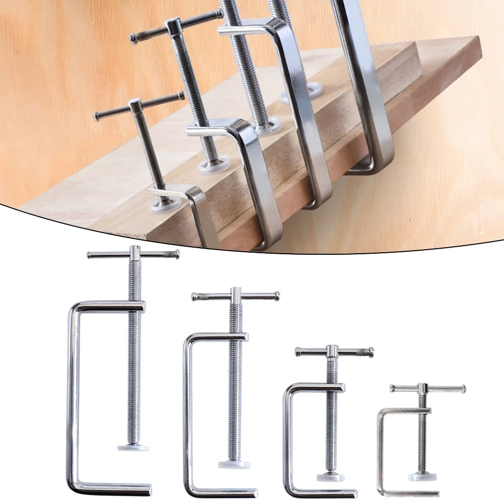 G-type Clamp Woodworking Fixture Firm Gripping C-Clip Board Clamping Device Rocker Carpentry Clamp Wooden Board Fixed Clip
G-type Clamp Woodworking Fixture Firm Gripping C-Clip Board Clamping Device Rocker Carpentry Clamp Wooden Board Fixed Clip