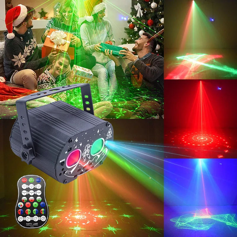 Stage Laser DJ Party Lights Northern Lights Voice Activation Remote Control Disco Stroboscopic Projection Ambient Lights
Stage Laser DJ Party Lights Northern Lights Voice Activation Remote Control Disco Stroboscopic Projection Ambient Lights