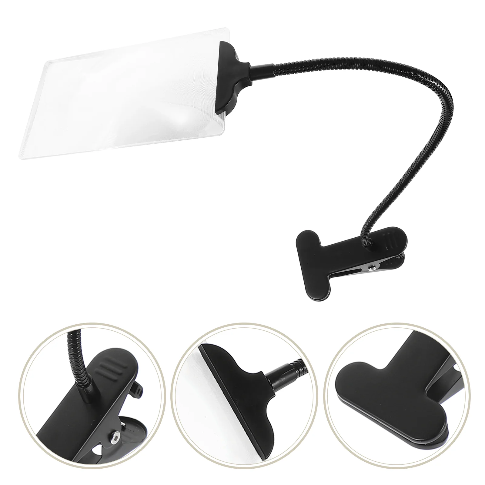 Cell Stand Portable Clip-on Magnifying Glass Magnifiers LED Plastic Transparent Reading for Seniors Elder
Cell Stand Portable Clip-on Magnifying Glass Magnifiers LED Plastic Transparent Reading for Seniors Elder