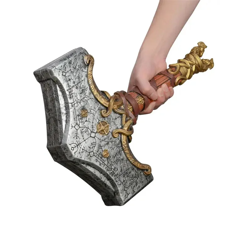 Euro 7 Cos 1:1 Cosplay God of War Thor Chaos Blade Flame Tomahawk Thunder Hammer Prop Role Playing Ghost Beast Hamme 【【【2
Euro 7 Cos 1:1 Cosplay God of War Thor Chaos Blade Flame Tomahawk Thunder Hammer Prop Role Playing Ghost Beast Hamme 【【【2