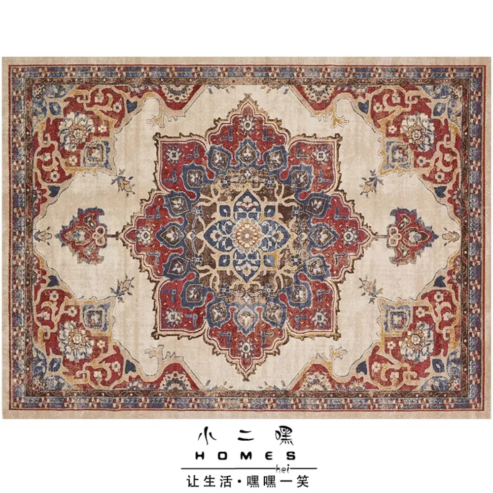 American retro ethnic style carpet living room bedroom bedside sofa coffee table
American retro ethnic style carpet living room bedroom bedside sofa coffee table