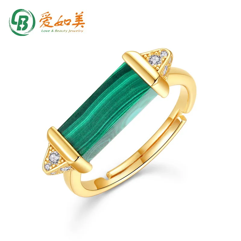 Simple Geometric Peacock Stone Inlaid Diamond Ring Fashionable 18K Gold PT950 Platinum Silver Plated 7-layer Gold Ring
Simple Geometric Peacock Stone Inlaid Diamond Ring Fashionable 18K Gold PT950 Platinum Silver Plated 7-layer Gold Ring