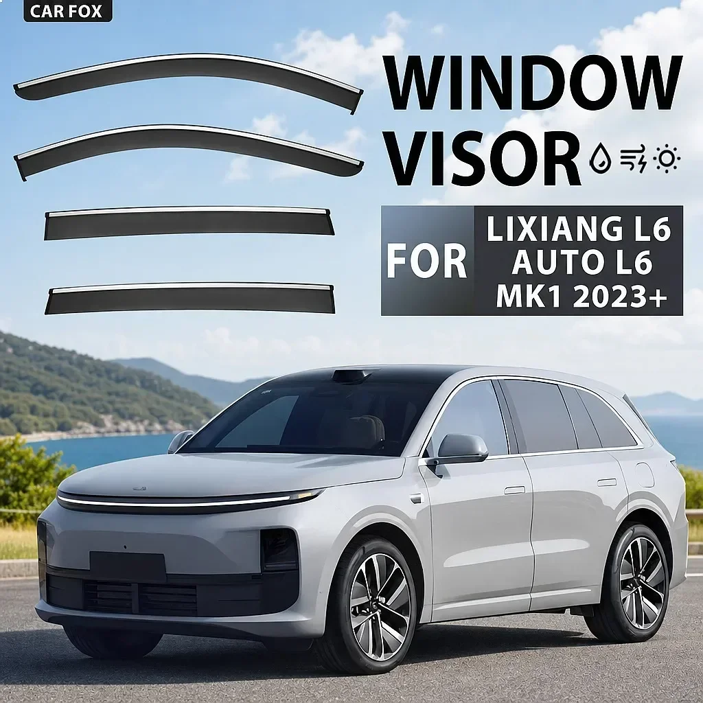 For LI Auto Ideal L6 2024 Car Window Visor Rain Sun Shade Awning Windshield Side Shield Accessories
For LI Auto Ideal L6 2024 Car Window Visor Rain Sun Shade Awning Windshield Side Shield Accessories