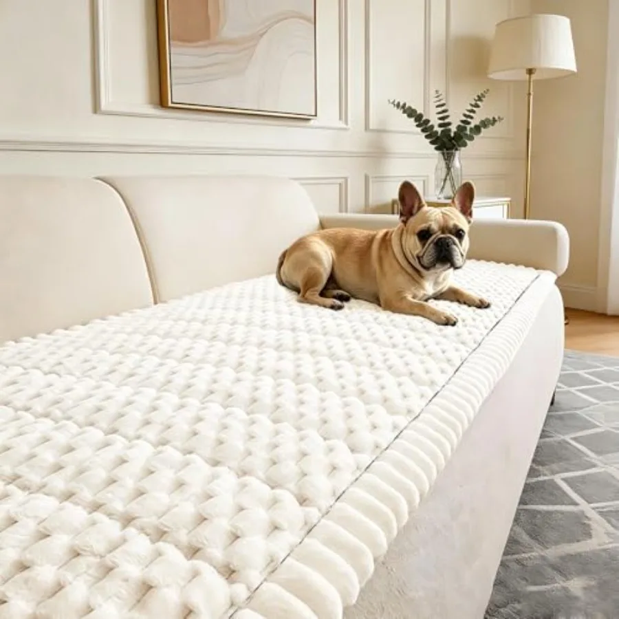 Couch Cover for Dogs Washable, Non Slip Fuzzy Durable Couch Covers for 3 Cushion Sofa Pet Friendly Sofa Cover Dog Thick Soft Sl
Couch Cover for Dogs Washable, Non Slip Fuzzy Durable Couch Covers for 3 Cushion Sofa Pet Friendly Sofa Cover Dog Thick Soft Sl