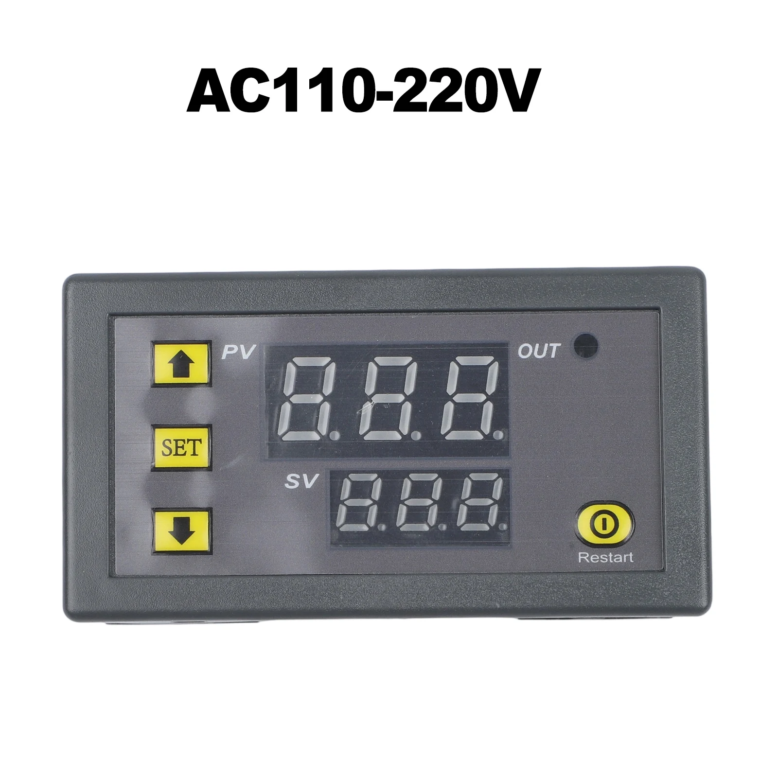 Dual LED Display Cycle Timer Control Switch Compact For Embedded Installation Cyclic And Periodic Modes 79*43mm
Dual LED Display Cycle Timer Control Switch Compact For Embedded Installation Cyclic And Periodic Modes 79*43mm