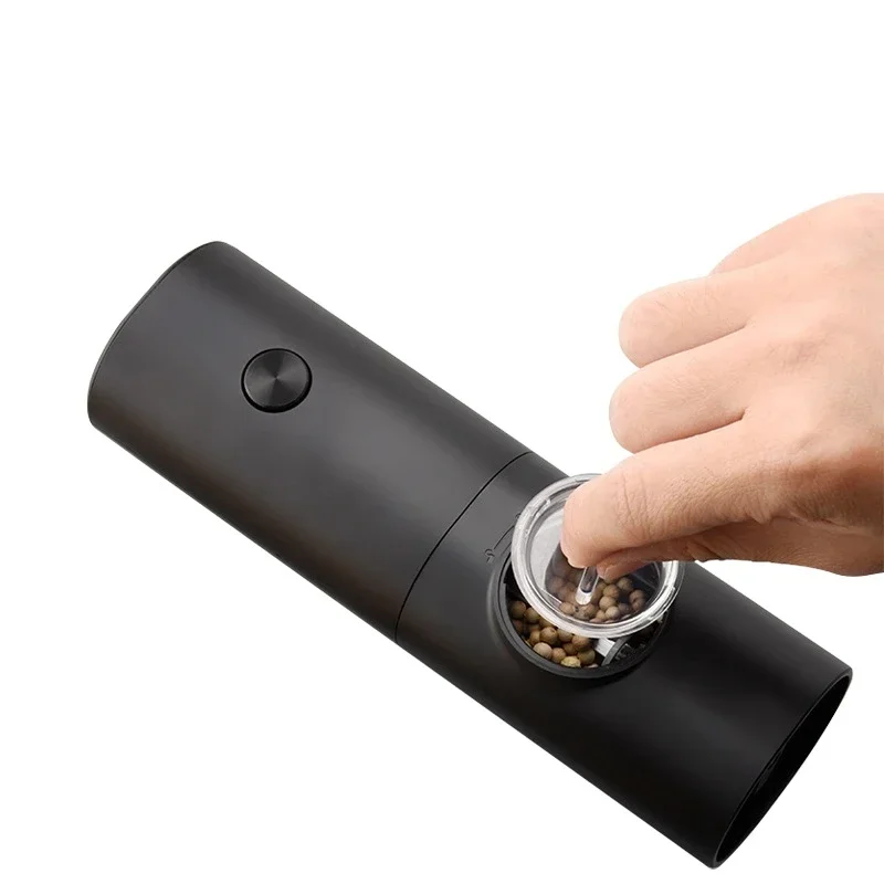 USB перезаряжаемая электрическая мельница для соли и перца с регулируемой шероховатой мельницей, мельница для перца, порошка, кухонный инструмент
USB перезаряжаемая электрическая мельница для соли и перца с регулируемой шероховатой мельницей, мельница для перца, порошка, кухонный инструмент