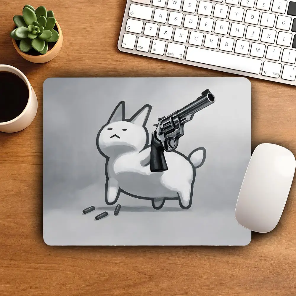 HYBXAXC Anti-Slip Rubber HYBXAXC Mouse Pad Office Desk Mat Cute White Rabbit Design
HYBXAXC Anti-Slip Rubber HYBXAXC Mouse Pad Office Desk Mat Cute White Rabbit Design