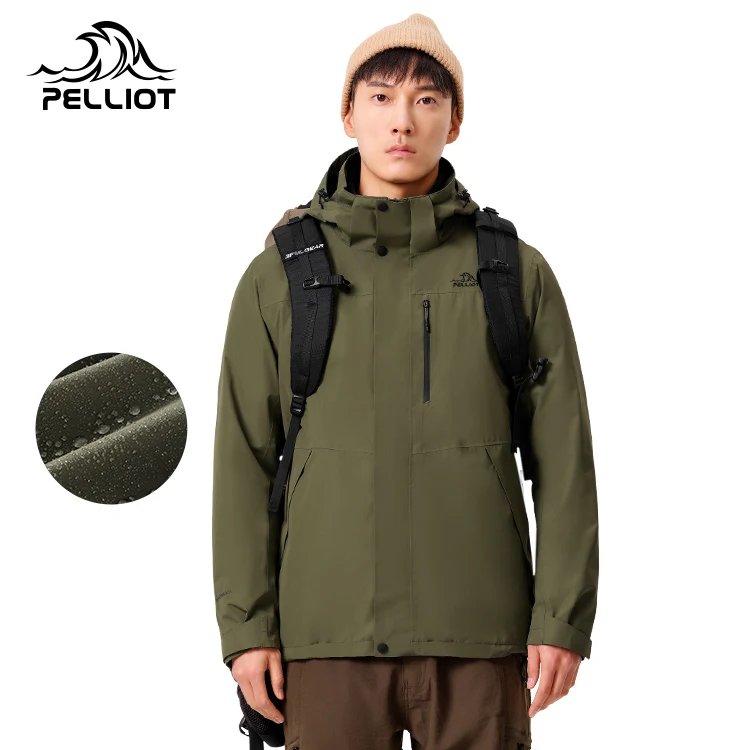 New 3-in-1 Detachable Waterproof Jacket Mountaineering Clothing 280g Fleece Hiking Waterproof Jacket Outdoor Windproof Travel
New 3-in-1 Detachable Waterproof Jacket Mountaineering Clothing 280g Fleece Hiking Waterproof Jacket Outdoor Windproof Travel
