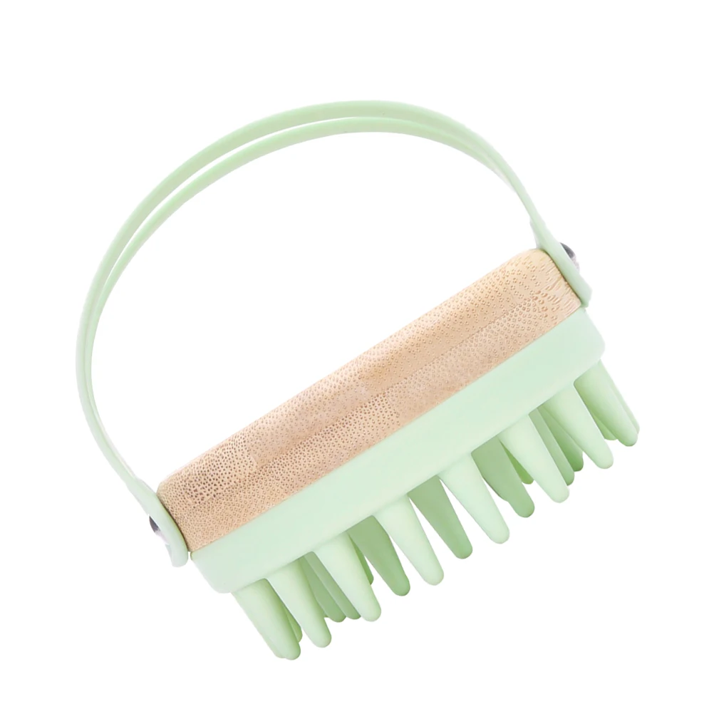Silicone Shampoo Brush Scalp Massager Wooden Bamboo Gentle Stimulation Promote Circulation Clean Scalp Relief Fatigue Shiny Hair
Silicone Shampoo Brush Scalp Massager Wooden Bamboo Gentle Stimulation Promote Circulation Clean Scalp Relief Fatigue Shiny Hair