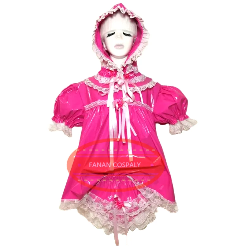 Fashion French Princess Pink PVC Lace Sissy Dress Role Play Maid Can Be Customized In Multiple Colors
Fashion French Princess Pink PVC Lace Sissy Dress Role Play Maid Can Be Customized In Multiple Colors
