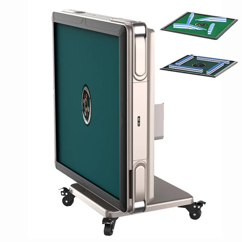 Оптовая продажа, складной стол Majhong American Mah Jong Meeting 2 в 1, автоматический стол для маджонга с пронумерованной плиткой, колесами, верхней крышкой
Оптовая продажа, складной стол Majhong American Mah Jong Meeting 2 в 1, автоматический стол для маджонга с пронумерованной плиткой, колесами, верхней крышкой