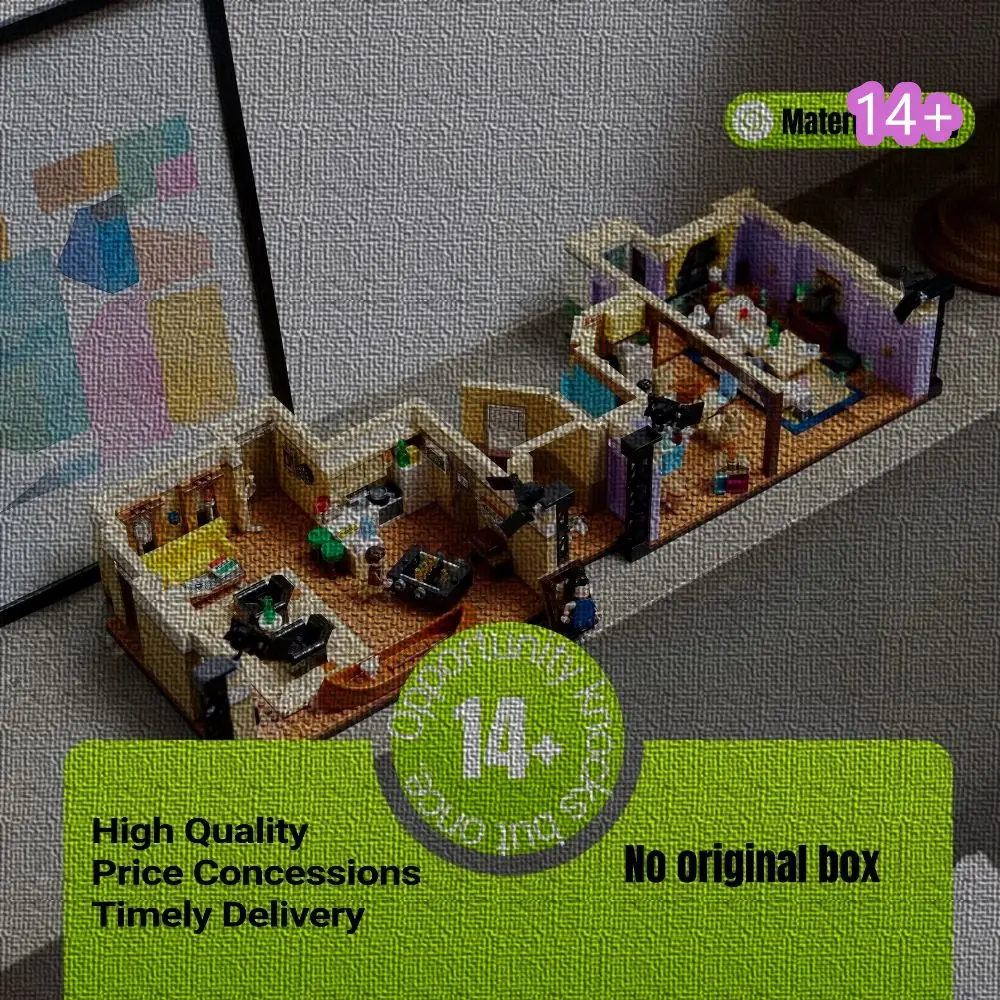 2048PCS Assembly Building Blocks Apartment Architectural Toy Must-Have Sentimental Ornaments 10292 DIY Gifts for Friends Kids
2048PCS Assembly Building Blocks Apartment Architectural Toy Must-Have Sentimental Ornaments 10292 DIY Gifts for Friends Kids