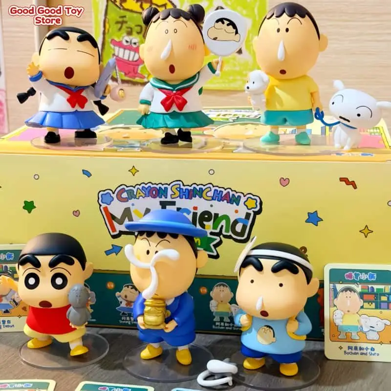 Original Crayon Shin-Chan My Friend Bochan Series Blind Box Cute Anime Figure Model Desktop Ornament Surprise Toy Birthday Gift
Original Crayon Shin-Chan My Friend Bochan Series Blind Box Cute Anime Figure Model Desktop Ornament Surprise Toy Birthday Gift