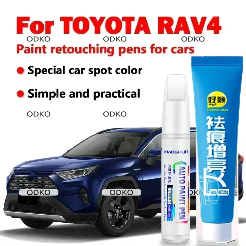 For Toyota RAV4 Car Scratch Repair Pen Paint Bright Pen Pearl White Paris Red Silver Surface Trace Repair Set
For Toyota RAV4 Car Scratch Repair Pen Paint Bright Pen Pearl White Paris Red Silver Surface Trace Repair Set