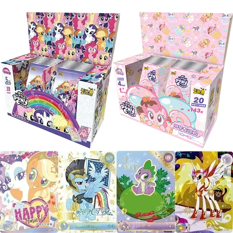 KAYOU Genuine My Little Pony Anime Card Friendship Eternal Cards Huiyue Pack Rare SC SGR Collection Card Toy Gift Princess Card
KAYOU Genuine My Little Pony Anime Card Friendship Eternal Cards Huiyue Pack Rare SC SGR Collection Card Toy Gift Princess Card