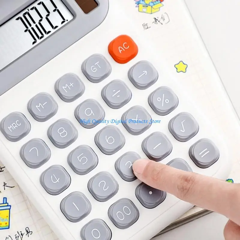 U2JE Student Friendly Portable Calculator Solar Double Power for School Finance Use
U2JE Student Friendly Portable Calculator Solar Double Power for School Finance Use