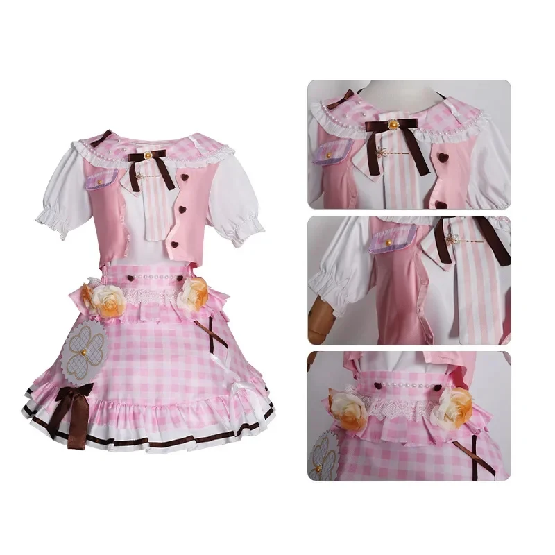 ER1KAnime Game Project Sekai Cosplay MORE JUMP! 4 Anniversary Hinomori Shizuku Halloween Costume Kawaii Green Lolita Jirai
ER1KAnime Game Project Sekai Cosplay MORE JUMP! 4 Anniversary Hinomori Shizuku Halloween Costume Kawaii Green Lolita Jirai