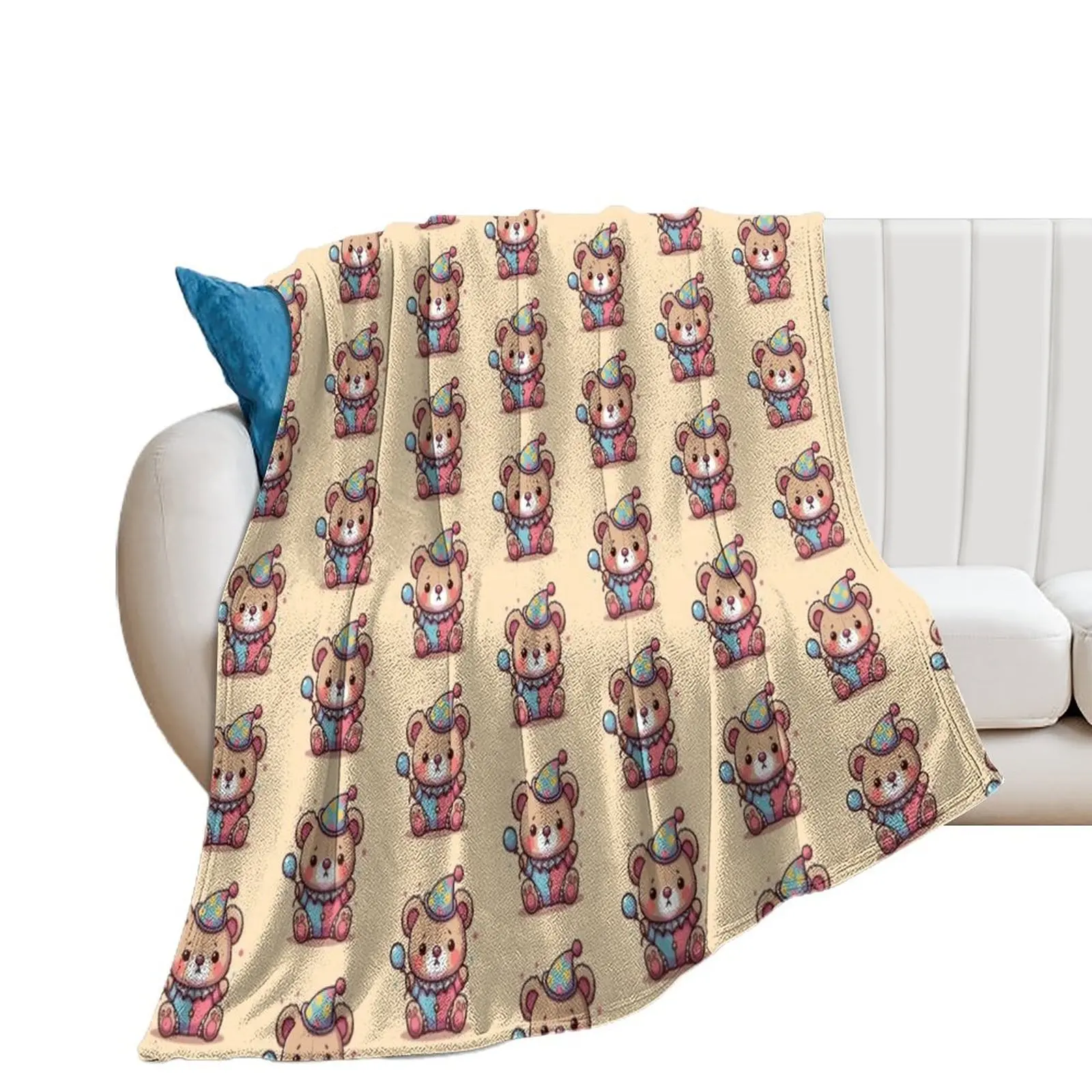 clown bear Throw Blanket Retros Blankets For Bed anime christmas decoration Blankets
clown bear Throw Blanket Retros Blankets For Bed anime christmas decoration Blankets