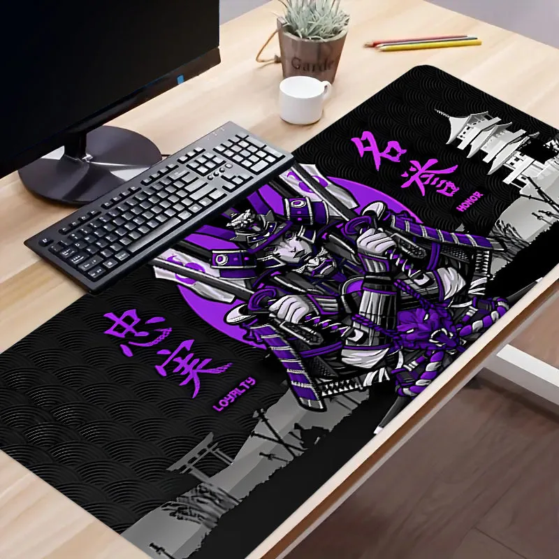 Large gaming mats XXL Japanese Samurai anime mouse pad rubber non-slip lock edge craft desk mat suitable for laptop 90x40cm
Large gaming mats XXL Japanese Samurai anime mouse pad rubber non-slip lock edge craft desk mat suitable for laptop 90x40cm