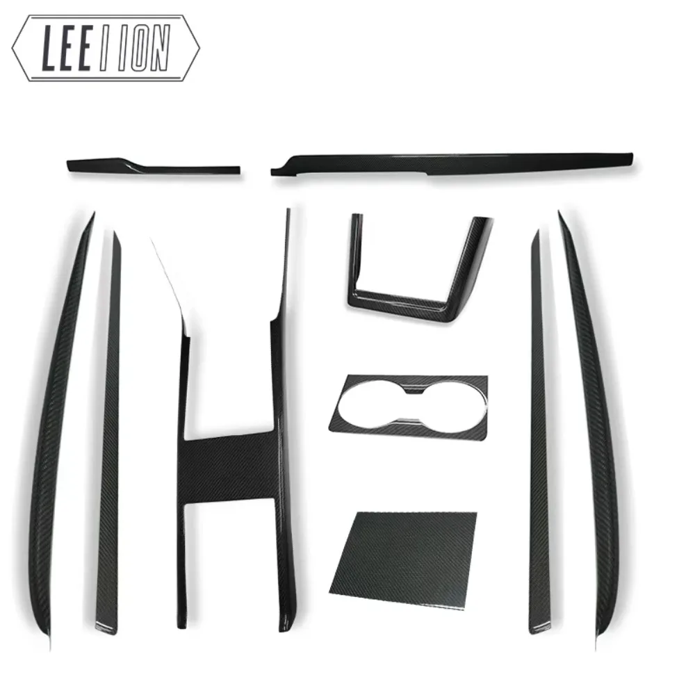 For Tesla Model X S 2022 True Carbon Fiber Interior Trim Doors Dashboard Center Console Panel Cover Accessories
For Tesla Model X S 2022 True Carbon Fiber Interior Trim Doors Dashboard Center Console Panel Cover Accessories