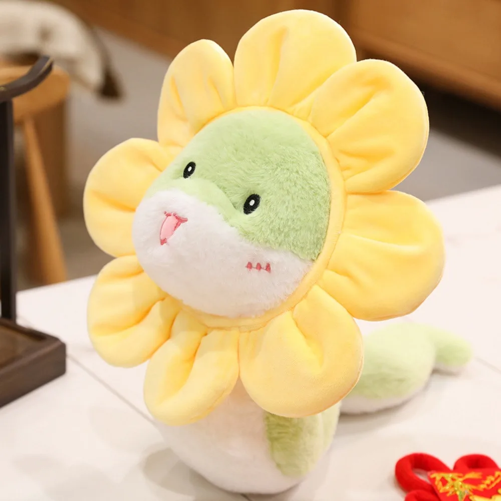 Fashion 24CM Snake Stuffed Flower Cartoon Snake Dolls Soft Fluffy Snake New Year Mascot 24cm
Fashion 24CM Snake Stuffed Flower Cartoon Snake Dolls Soft Fluffy Snake New Year Mascot 24cm