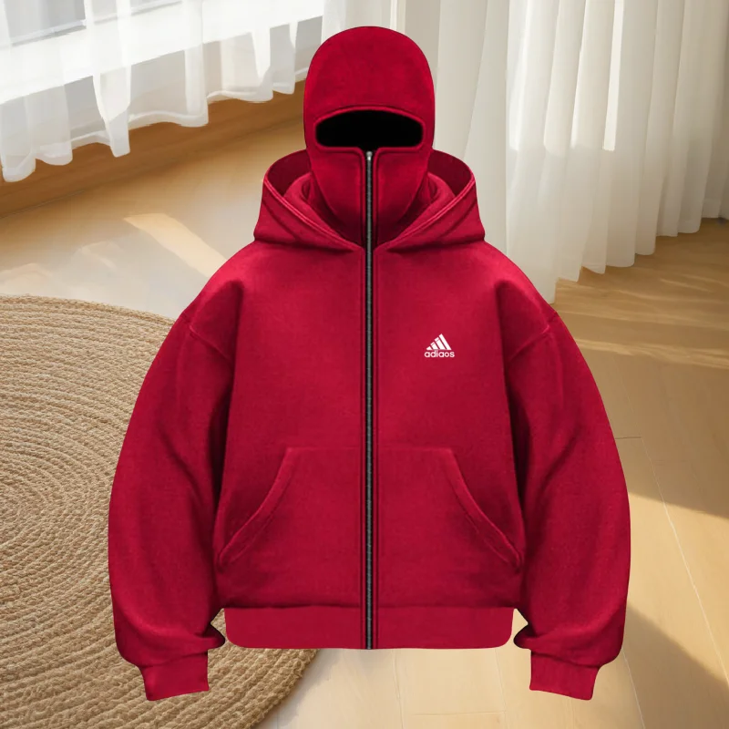 New autumn and winter men's fashionable casual zip-up hoodies, loose masked sweatshirts, outdoor fitness hoodies, street hoodies
New autumn and winter men's fashionable casual zip-up hoodies, loose masked sweatshirts, outdoor fitness hoodies, street hoodies