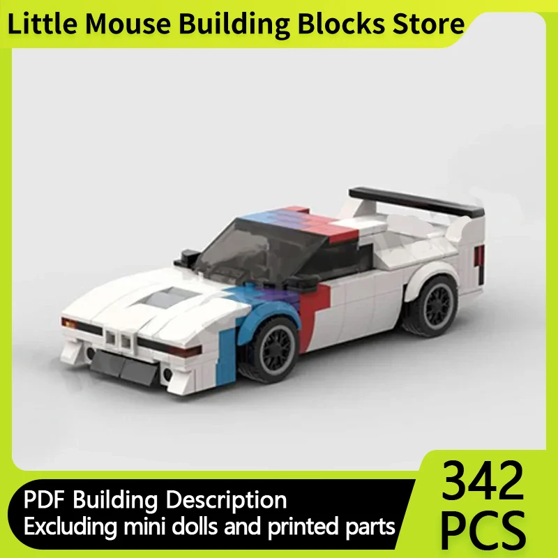 Модель Speed Champion MOC, строительные кирпичи M1, верхний уровень, спортивный автомобиль, модульная технология, подарки, детский костюм, игрушки, праздничная сборка
Модель Speed Champion MOC, строительные кирпичи M1, верхний уровень, спортивный автомобиль, модульная технология, подарки, детский костюм, игрушки, праздничная сборка