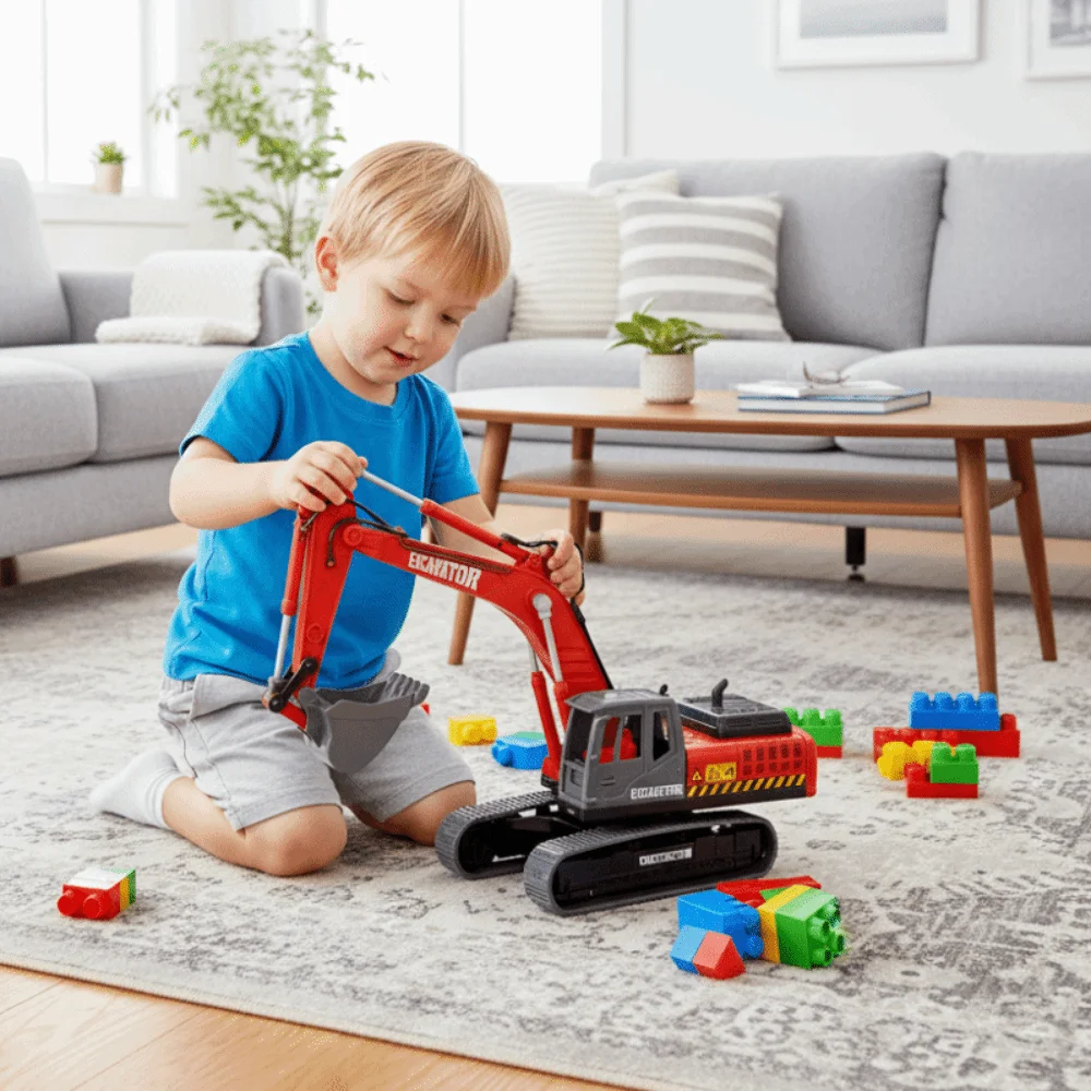 Simulation Inertial Engineering Vehicle Rotatable Flexible Joints Excavator Model Desk Ornaments Pull Arm Forklift Car Model
Simulation Inertial Engineering Vehicle Rotatable Flexible Joints Excavator Model Desk Ornaments Pull Arm Forklift Car Model