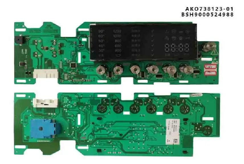 used for Siemens Bosch Washing Machine Computer Board AKO 738123-01 BSH 9000524988 wash machine accessories
used for Siemens Bosch Washing Machine Computer Board AKO 738123-01 BSH 9000524988 wash machine accessories