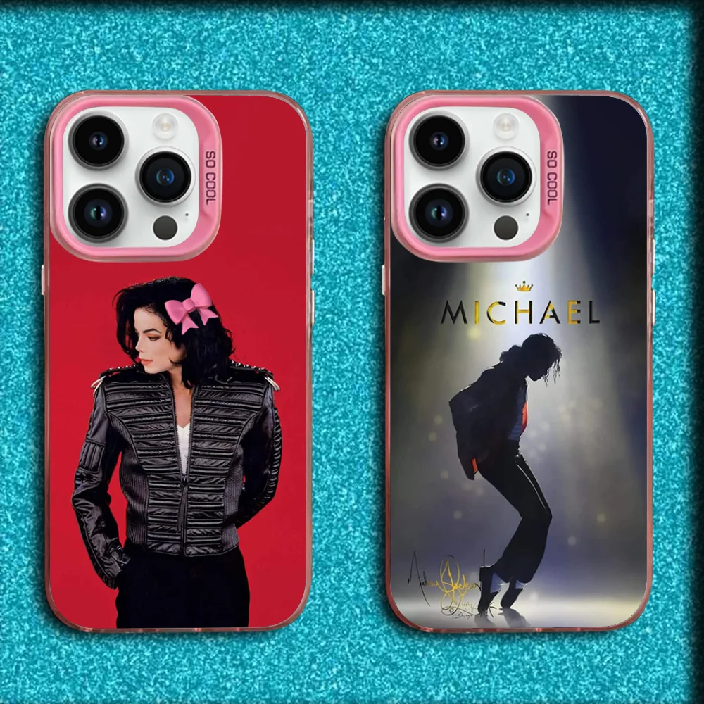 Singer M-Michael Jackson Phone Case For iPhone 16,15,14,13,12,11,Mini,Pro,MAX Pink Matte Silicone Cover
Singer M-Michael Jackson Phone Case For iPhone 16,15,14,13,12,11,Mini,Pro,MAX Pink Matte Silicone Cover